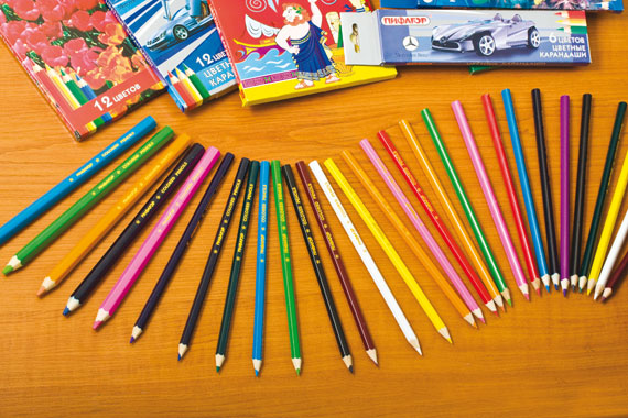 Цветные карандаши и фломастеры «ПИФАГОР» — слагаемые успеха