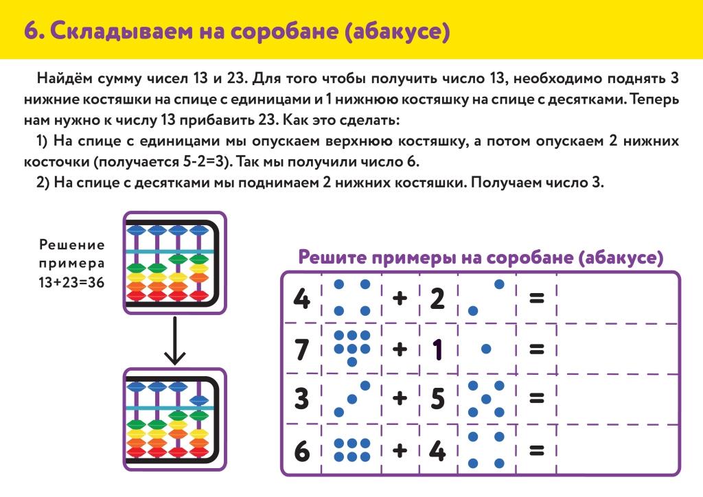 Как пользоваться счетами